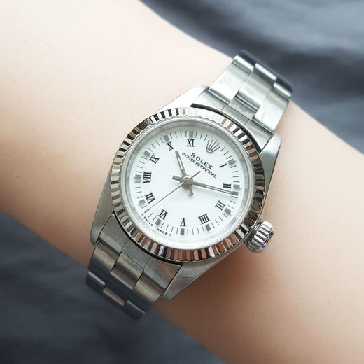 【95新】ROLEX 劳力士蚝式恒动系列67194天文台认证自动机械机芯26MM（女款）260525NJS19 商品图7