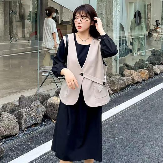 【诗铭洛可】XC7501马甲侧系扣单件马甲B10-3 商品图2