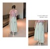 【诗铭洛可】W995仙女半裙63%天丝肌理纹半身裙B12-4 商品缩略图4