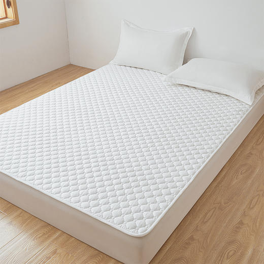 自然醒酒店双面全棉抗菌床褥软垫纯棉薄款床褥子可水洗席梦思防滑保护垫隔脏垫被LN 商品图11