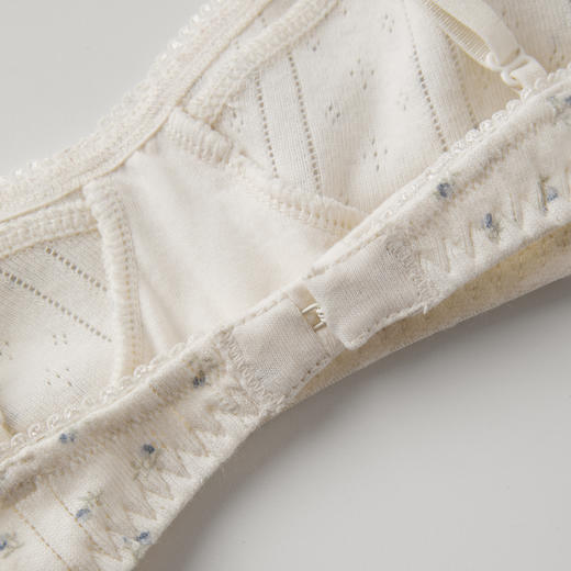 ROMI STUDIO可爱居家系列  碎花全棉蕾丝花边针织内衣RWCSST2378【发货时间：25-30天】 商品图4