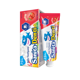 丹碧 草莓味婴幼儿牙膏(2阶段)【宝库优选】