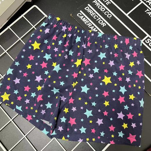 【选2件15元-NO退】6码女童星星短裤-微脏-喜出 商品图0