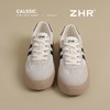 ZHR复古网面德训鞋透气小白鞋女百搭2025厚底增高板鞋软底休闲鞋 商品缩略图8