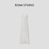 ROMI STUDIO“气质优雅”90%亚麻极简白轻薄吊带连衣裙 RWCSLD2690【发货时间：25-30天】 商品缩略图4