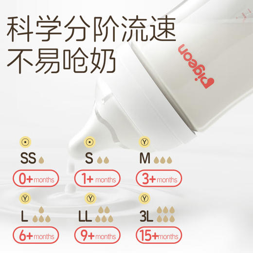 贝亲 自然实感III宽口径玻璃奶瓶160mL（SS号奶嘴）【宝库优选】 商品图2