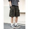 【迷彩工装短裤立体大口袋 】男夏季新款美式复古户外运动休闲五分裤子 商品缩略图0