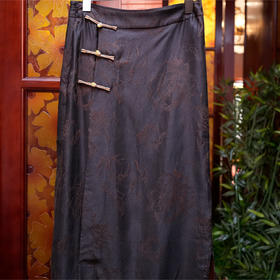 香云纱新中式腰裙