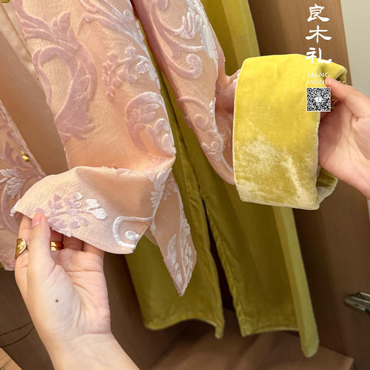 【部分现货】真丝植绒外套（2456） 商品图3