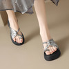 ZHR网红超火凉拖女夏外穿2025新款增高厚底百搭绝美海边凉鞋 商品缩略图3