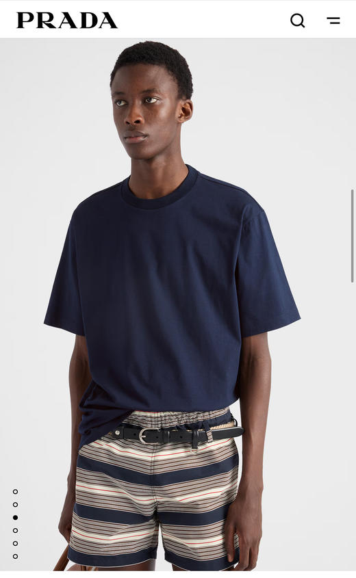 P.R.D 全棉平纹 纯色圆领短袖 TX530 商品图3