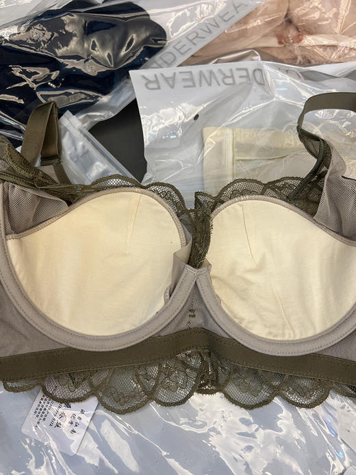 高端内衣！古の今原~！繁花法式蕾丝文胸 聚拢芒果杯！ 商品图13