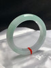 620165，51.2圈口，冰飘绿正圈平安镯，晴绿底色甜飘绿花，种水好，冰润细腻 商品缩略图1