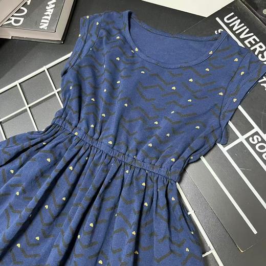 【选2件15元-NO退】110 南极人藏青连衣裙-微脏-喜出 商品图1