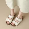 ZHR凉鞋女2025新款夏季外穿百搭魔术贴配裙子凉拖鞋厚底勃肯半托 商品缩略图3