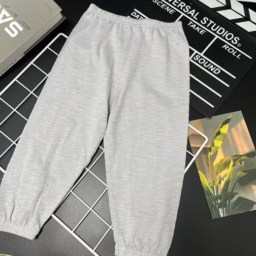 【选2件15元-NO退】90南极人灰色竹节棉休闲裤-微脏-喜出 商品图0