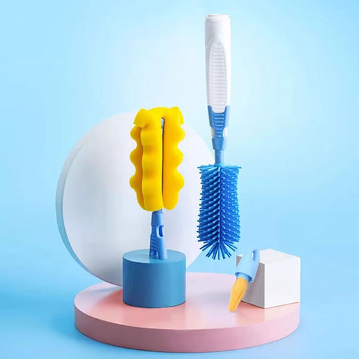 贝亲 婴儿多功能奶瓶奶嘴刷【宝库优选】 商品图3