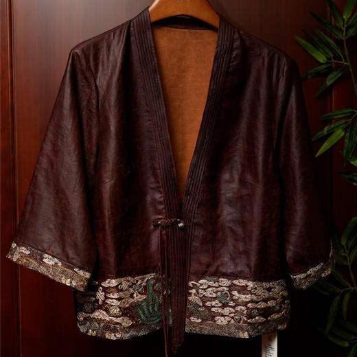 香云纱刺绣外套 商品图0