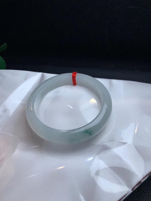 620164，59.7飘花手镯，清清爽爽，干净秀气，飘清新蓝花 商品图4