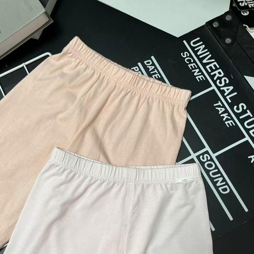 【选2件15元-NO退】（赠送短裤）90史努比粉色红条休闲裤休闲裤-微脏-喜出 商品图1