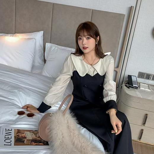 【诗铭洛可】XCX182 连衣裙法式温柔风桔梗裙A13-3/B13-1 商品图4