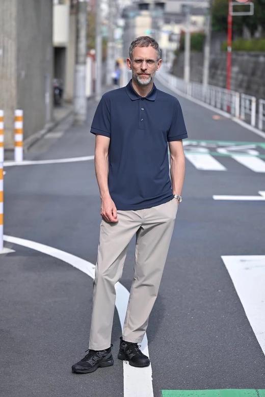 LPIUTY品牌直发！父亲节专属~醋酸桑蚕丝短袖polo衫 S013301 商品图4