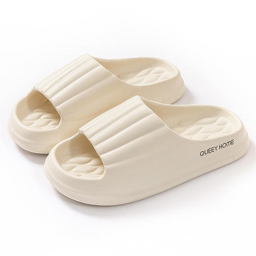 【柔软不臭 2双更优惠】情侣款“踩屎感”防滑拖鞋 轻盈软弹不吸水 柔软脚感 足底按摩 鞋底防滑 商品图4