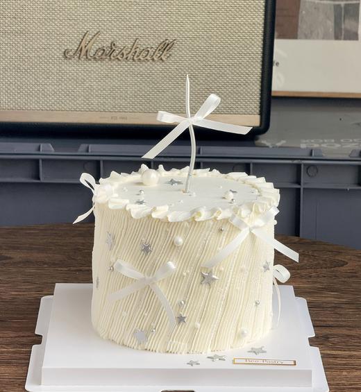 简约丝带B款蛋糕 商品图1