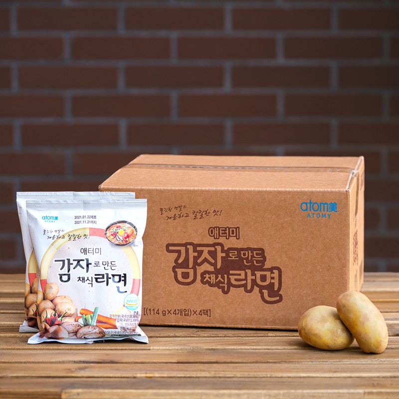 atomy艾多美土豆蔬菜拉面25143