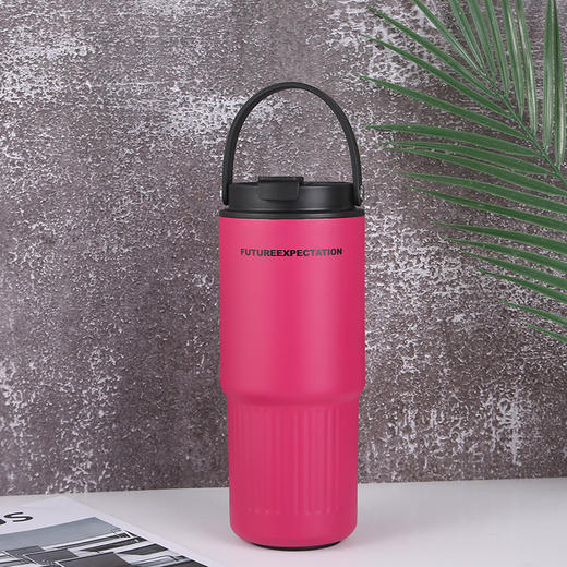 【750ML超大容量🔥手提冰霸杯】高颜值保温神器，随时随地畅饮不停❄🚗男女通用，车载必备！手提冰霸杯 不锈钢保温杯  商品图5