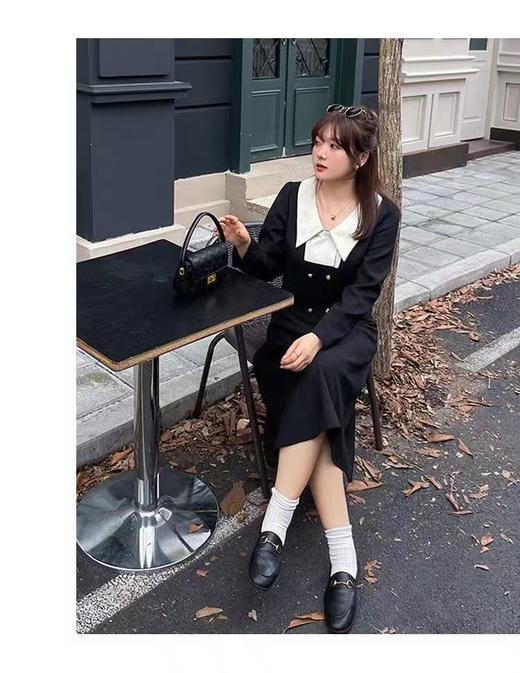 【诗铭洛可】XC2333 西服拼色短款单件外套B17-4 商品图3