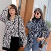 【诗铭洛可】W320衬衫斑马宽松显瘦长袖衫B3-1 商品缩略图0