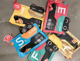 inme茵米夹心鲜果脯70g袋装芭乐百香果草莓果干解馋休闲零食