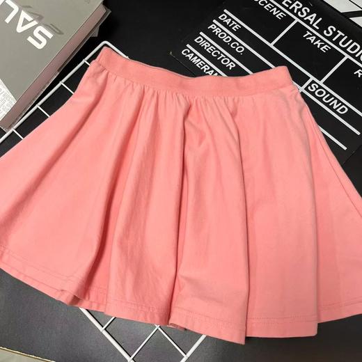 【选2件15元-NO退】150粉色纯色短裙-微脏-喜出 商品图0