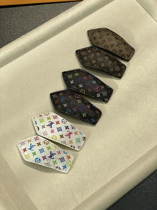 欧阳娜娜同款🔥村上隆➕驴家合作款经典老花白三彩黑三彩发夹套装配礼盒包装（CO） 商品图0