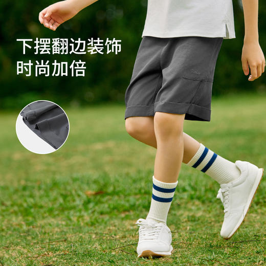 【英氏】【莱赛尔+亚麻】【120-170】男童夏款休闲短裤 商品图2