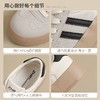 ZHR复古网面德训鞋透气小白鞋女百搭2025厚底增高板鞋软底休闲鞋 商品缩略图1