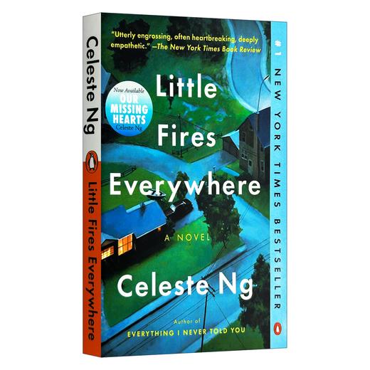 遍地小火苗 小小小小的火 英文原版小说 Little Fires Everywhere 英文版 无声告白作者伍绮诗新作 进口原版英语书 商品图0