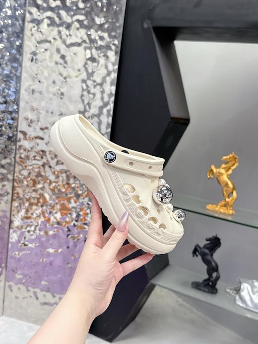 出口转内销 超级好穿的卡骆驰Crocs 云朵系列 洞洞鞋 增高5cm！ 软软糯糯的鞋子 很可爱很好穿 配送鞋面挂件 （一鞋二穿）名副其实的真香鞋 🍥 商品图1