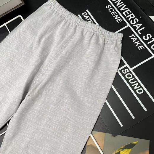 【选2件15元-NO退】90南极人灰色竹节棉休闲裤-微脏-喜出 商品图1