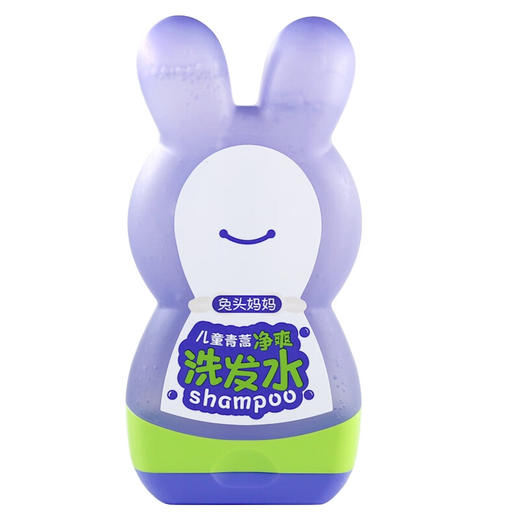 兔头妈妈 兔瓶儿童青蒿净爽洗发水300ml【宝库优选】【宝库优选】 商品图0