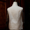 欧根纱刺绣白色马甲 商品缩略图1