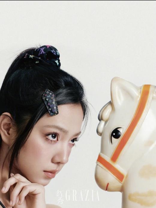 欧阳娜娜同款🔥村上隆➕驴家合作款经典老花白三彩黑三彩发夹套装配礼盒包装（CO） 商品图2