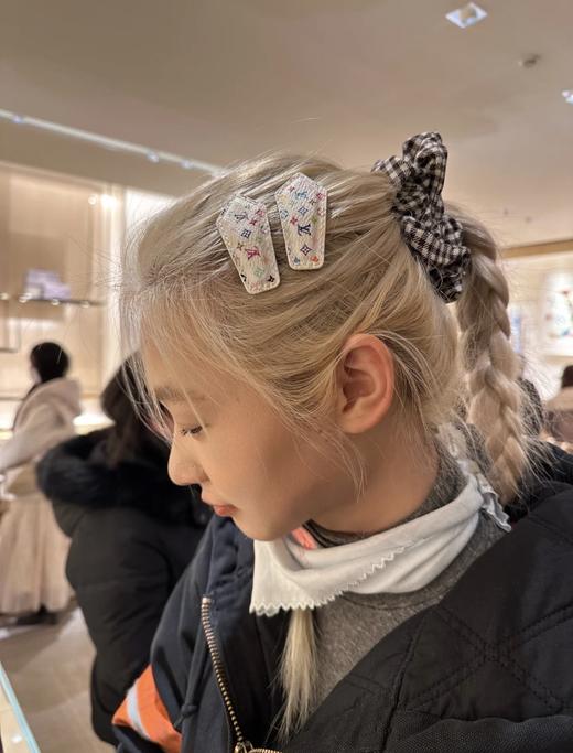 欧阳娜娜同款🔥村上隆➕驴家合作款经典老花白三彩黑三彩发夹套装配礼盒包装（CO） 商品图7