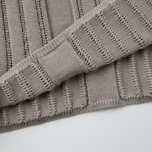 ROMI STUDIO 超细支莱赛尔混纺包肩短袖弹力修身针织衫RWCRSG3718  商品图4