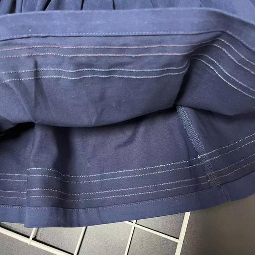 【选2件15元-NO退】150藏青短裙-微脏-喜出 商品图1