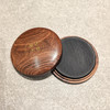 曲水流觞圆形木盒砚台 商品缩略图0