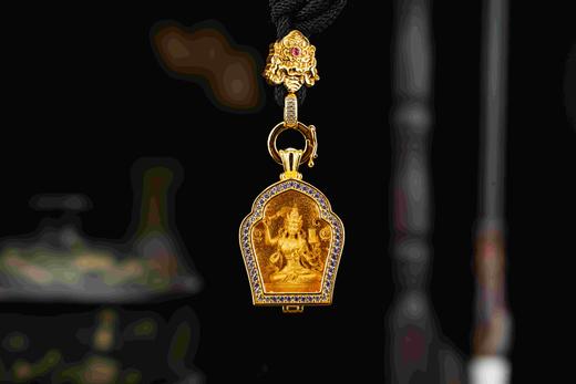 银镀18k金吊坠 商品图2