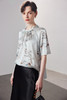 重磅桑蚕丝新中式国风宽松透气缎面真丝上衣 商品缩略图9