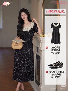 wow,好显瘦的小黑裙，远看近看都是心机